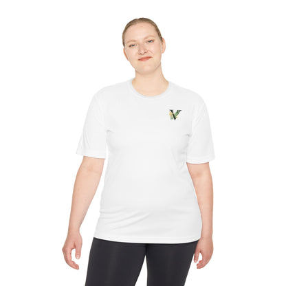 Unisex Moisture Wicking Tee - V Design for Active Lifestyle