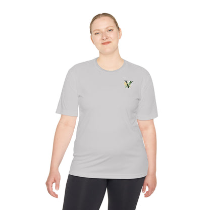 Unisex Moisture Wicking Tee - V Design for Active Lifestyle